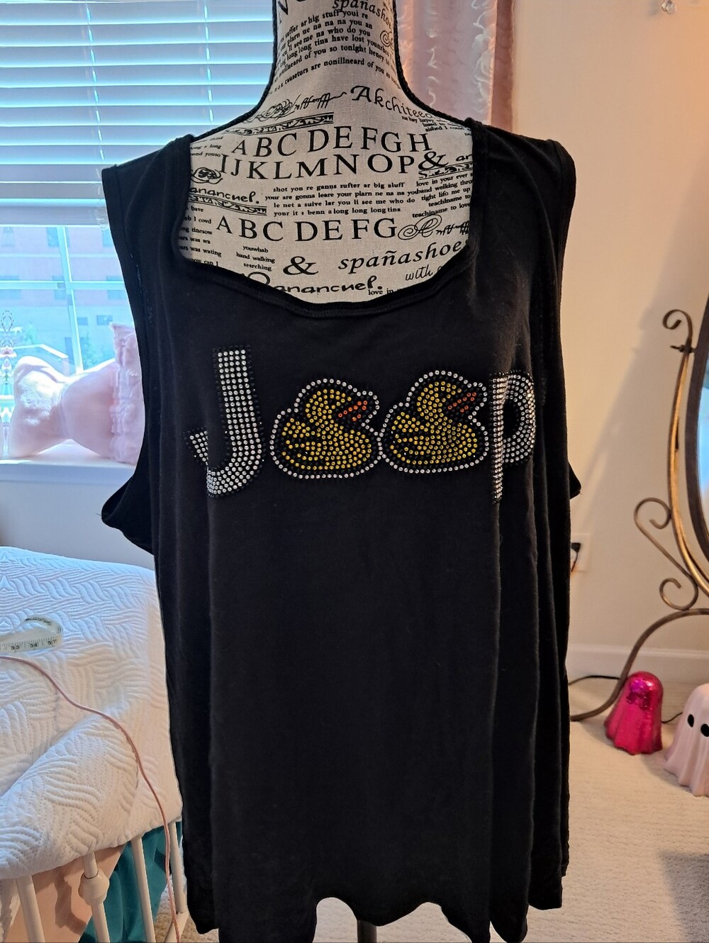 Jeep Duck Tank with Crystal Design